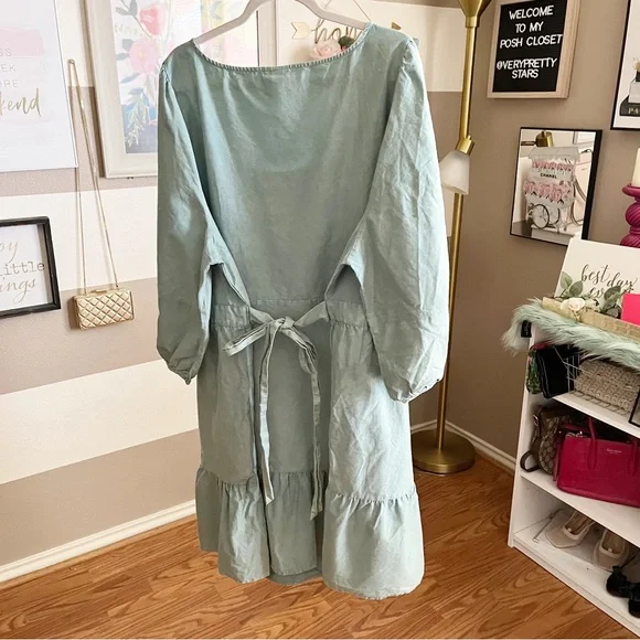 Ava & Viv balloon sleeve dress size 3X SKU 18 1066 - Picture 4 of 8